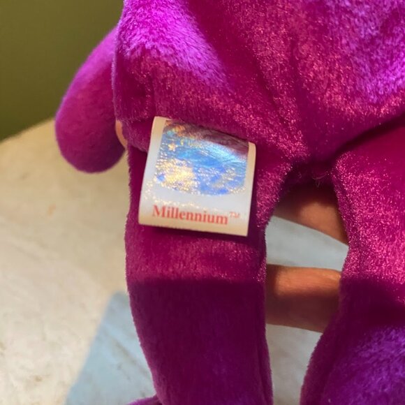 Millennium Ty Beanie Baby Bear: Errors of 1999, rare collectible - Picture 3 of 8